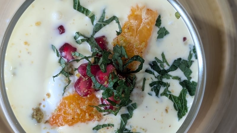 Eunice Power's citrus posset: Today
