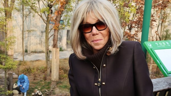 French first lady Brigitte Macron