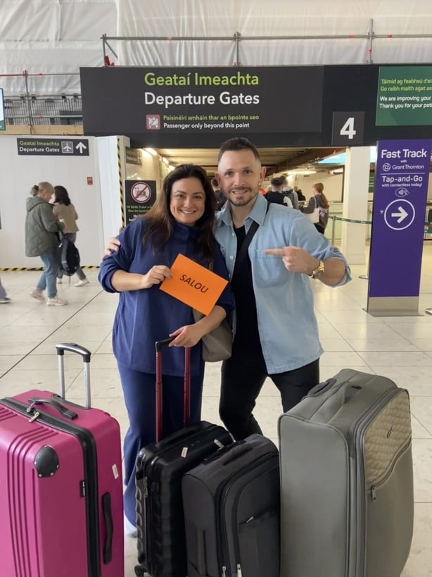 Fiona O'Carroll and Johnny Ward