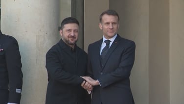 Macron welcomes Zelensky ahead of 'Coalition of the Willing' meeting