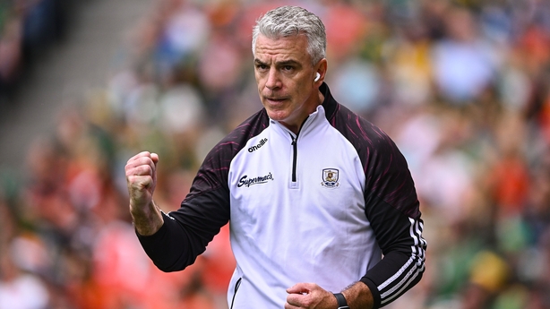 29 June 2025; Galway manager Padraic Joyce during the GAA Football All-Ireland Senior Championship quarter-final match between Meath and Galway at Croke Park in Dublin. Photo by Piaras Ó Mídheach/Sportsfile
