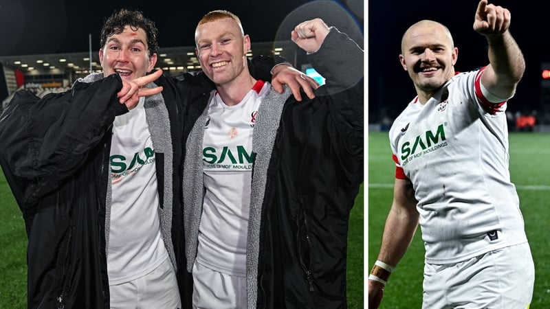 Tom Stewart, Nathan Doak and Jacob Stockdale have all been in form for Ulster