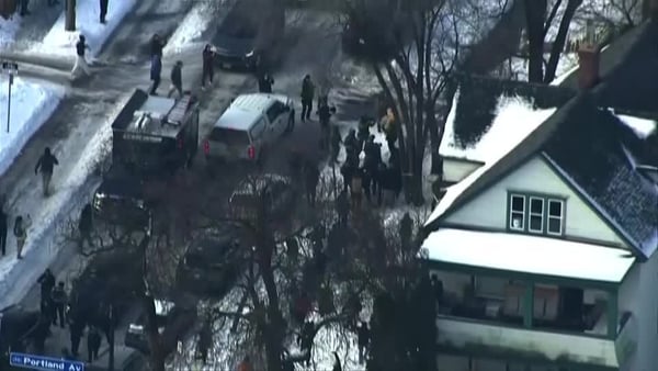 Protesters and police clash in Minneapolis