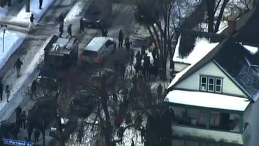 Protesters and police clash in Minneapolis