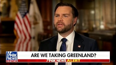 Vance says Trump will go 'as fast as he has to' to secure interests in Greenland