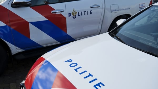 Dutch police stock photo
