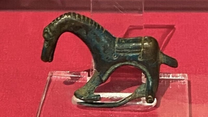 Jason Price was paid £5,000 to display the fake artefact at a local museum (Photo: Lincolnshire Police)