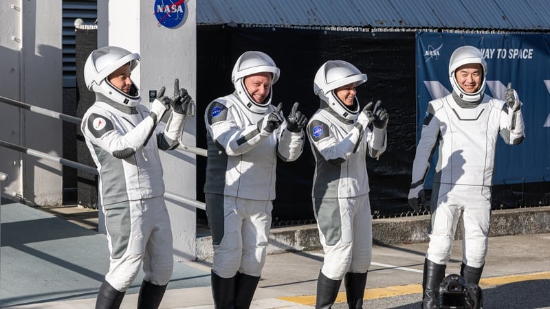 The Crew-11 crew includes US astronauts Zena Cardman and Mike Fincke, Japanese astronaut Kimiya Yui and Russian cosmonaut Oleg Platonov
