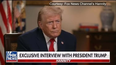 Trump says he will meet with Venezuela's Machado next week