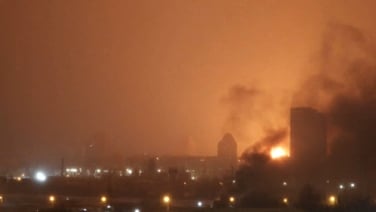 Russian drone attack on Kyiv kills four, triggers fires