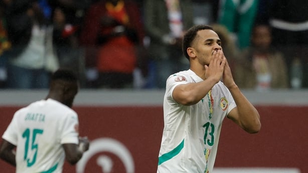 Iliman Ndiaye of Senegal after scoring against Mali in Africa Cup of Nations - January 2026