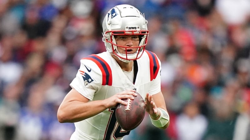 New England Patriots' Drake Maye