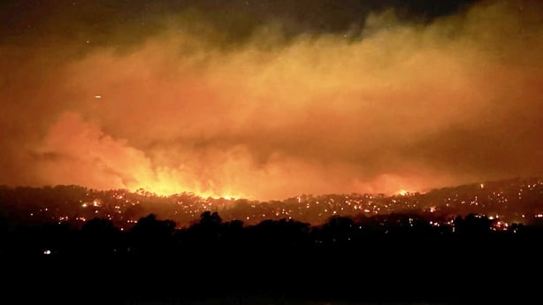 This handout photo from the CFA Wandong Fire Brigade posted on their Facebook page taken on January 7, 2026 