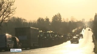 Thousands of farmers rally in Athlone against Mercosur deal