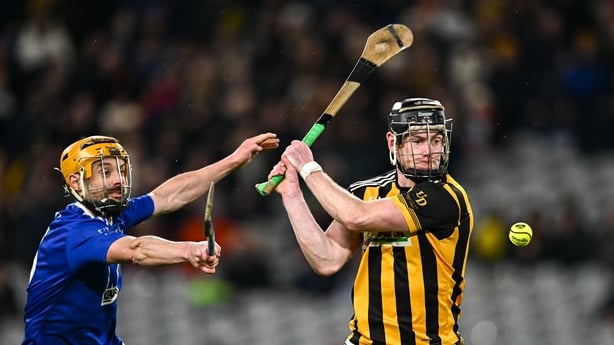 Conor Fahey of Upperchurch-Drombane in action against Stephen Coyne of Tooreen during the AIB GAA Hurling All-Ireland Intermediate Club Championship final match between Tooreen of Mayo and Upperchurch-Drombane of Tipperary at Croke Park in Dublin. Photo by Piaras Ó Mídheach/Sportsfile