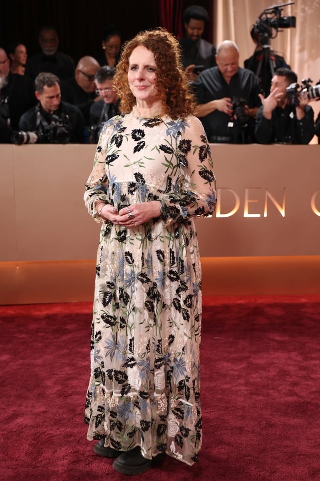 Maggie O'Farrell attends the 83rd annual Golden Globe Awards at The Beverly Hilton