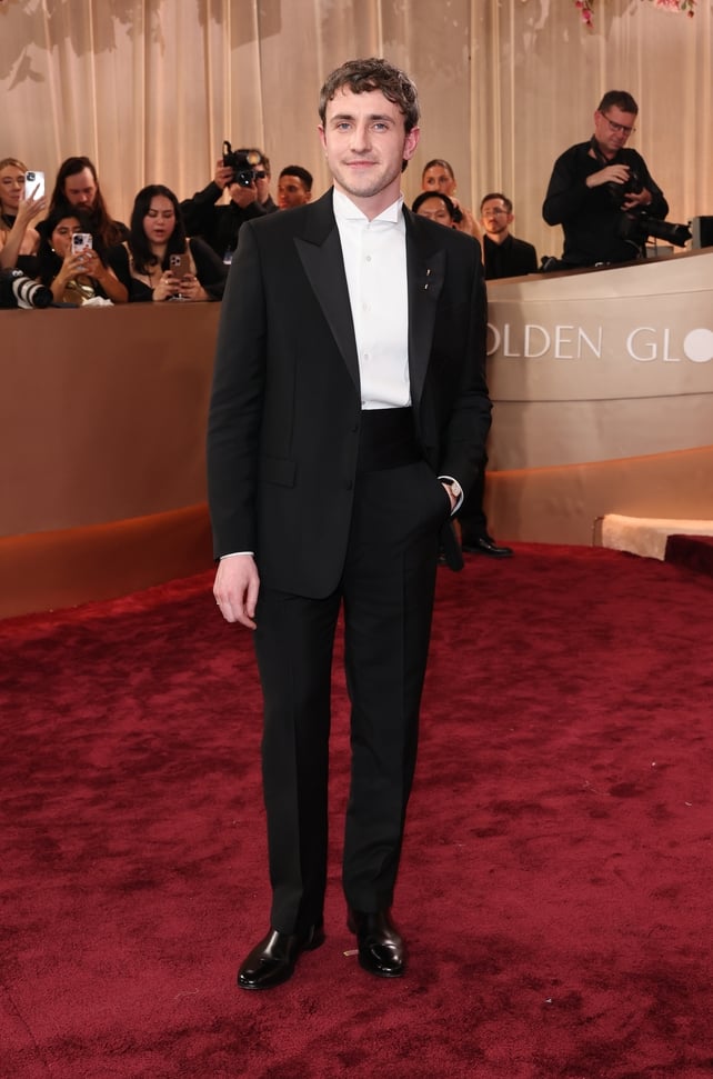 Paul Mescal attends the 83rd Annual Golden Globe Awards at The Beverly Hilton