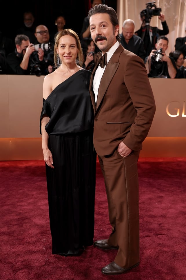 Marina de Tavira and Diego Luna attend the 83rd annual Golden Globe Awards at The Beverly Hilton