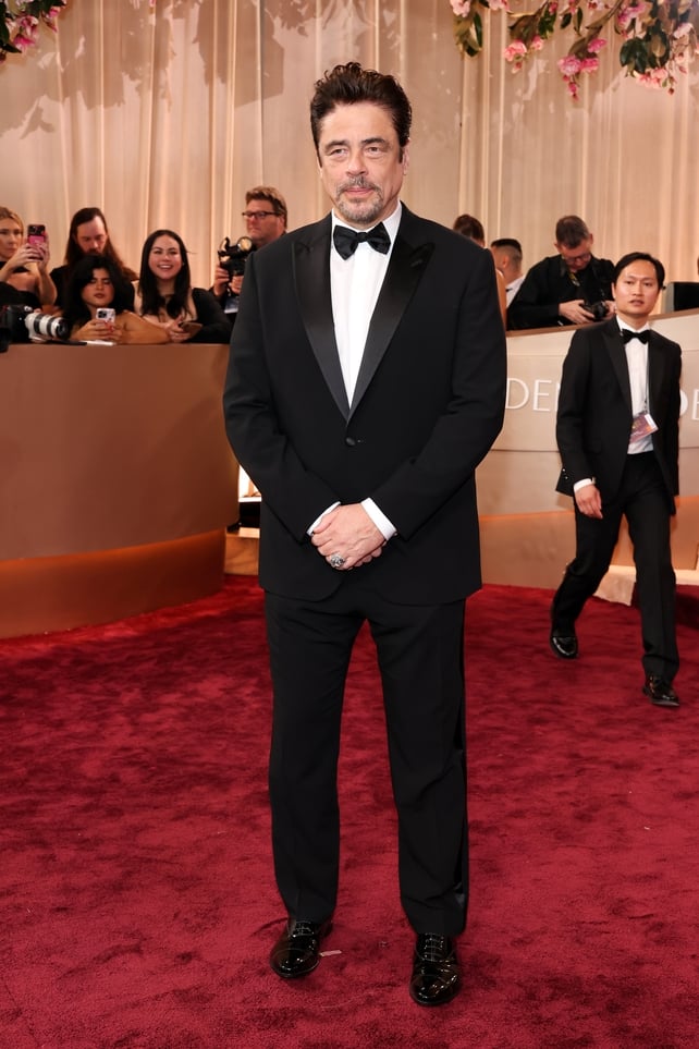 Benicio del Toro attends the 83rd Annual Golden Globe Awards at The Beverly Hilton
