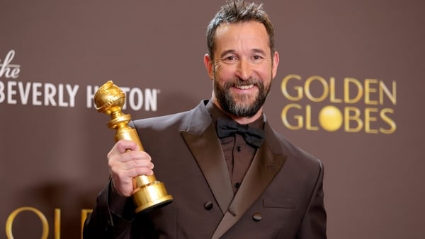Noah Wyle, winner of the Golden Globe for Best Performance by a Male Actor in a Television Series – Drama award for The Pitt