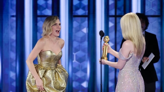 Rhea Seehorn wins Best Performance by an Actress in a Television Series, Drama at the 83rd Annual Golden Globes