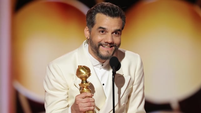 Wagner Moura at the 83rd Annual Golden Globes