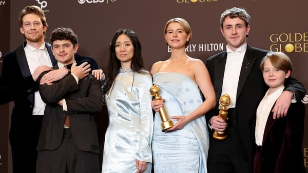 Joe Alwyn, Noah Jupe, Chloé Zhao, Jessie Buckley, Paul Mescal and Jacobi Jupe