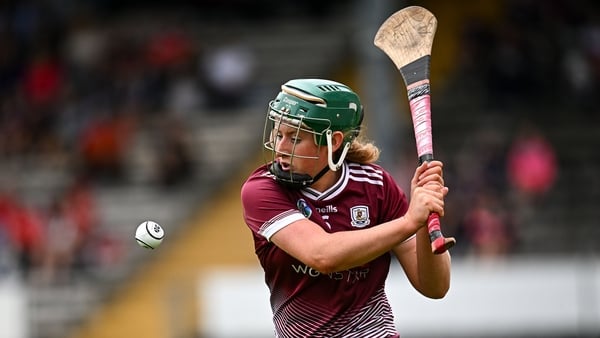 Aine Keane of Galway during the Glen Dimplex Camogie All-Ireland Senior Championship semi-final match between Galway and Tipperary at UPMC Nowlan Park in Kilkenny. Photo by Harry Murphy/Sportsfile