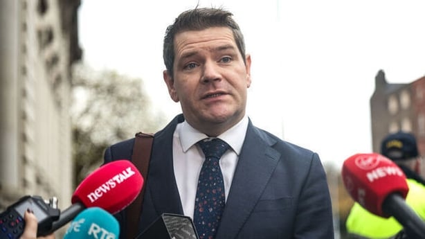 Minister for Enterprise, Tourism and Employment Peter Burke