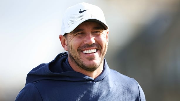 Brooks Koepka during a practice round ahead of the Alfred Dunhill Links Championship at St Andrews, on September 30, 2025, in St Andrews, Scotland. 