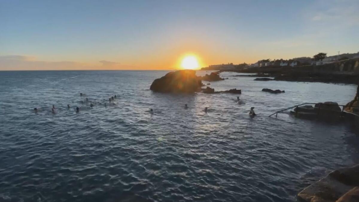 Seoirsín Bashford, OPT Ghaeilge Iorrais & Róisín Nic Grianna, Príomhfheidhmeannach Choláiste Uisce