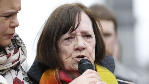 Photo shows Mary Merritt - Magdalene survivor and advocate