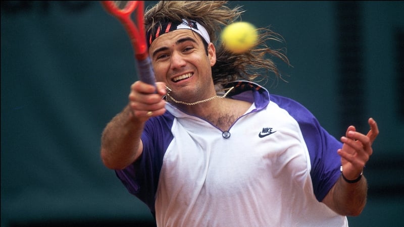 Andre Agassi (pictured at Roland Garros in June 1991) - The announcement of the new series comes 16 years after the publication of his memoir, Open: An Autobiography