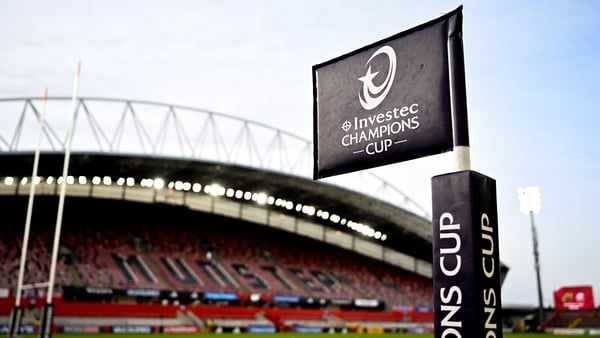 11 January 2025; A general view before the Investec Champions Cup Pool 3 match between Munster and Saracens at Thomond Park in Limerick. Photo by David Fitzgerald/Sportsfile