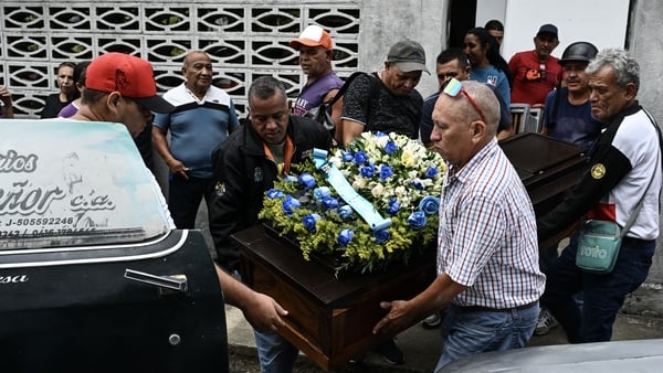 Venezueala funeral
