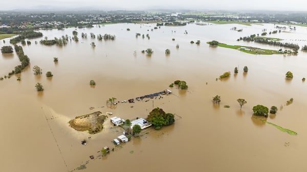 May 2025 Floods at Wauchope NSW Australia.