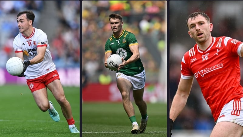 From left - Darragh Canavan, Seán Rafferty and Sam Mulroy will be key players for their respective counties