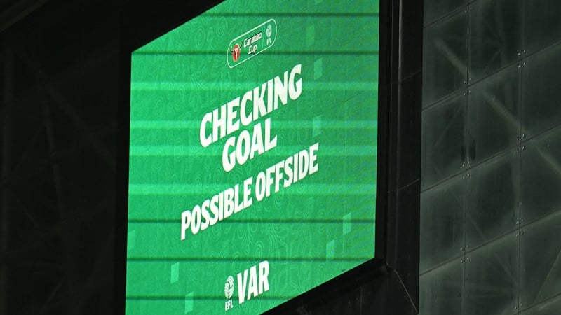 It took more than five minutes to check whether Manchester City had go their second goal