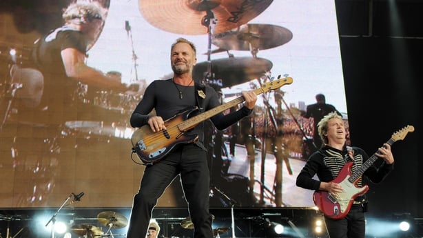 The Police at Hard Rock Calling, Hyde Park, London on 29 June, 2008