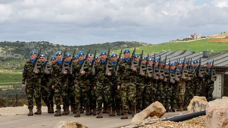 Saighdiúirí na hÉireann sa Liobáin