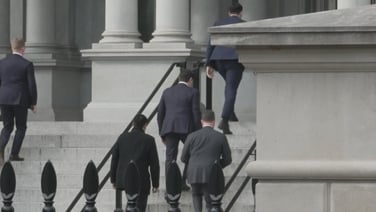 Rubio arrives at Eisenhower Executive Office Building as Greenland delegation set to meet with US officials