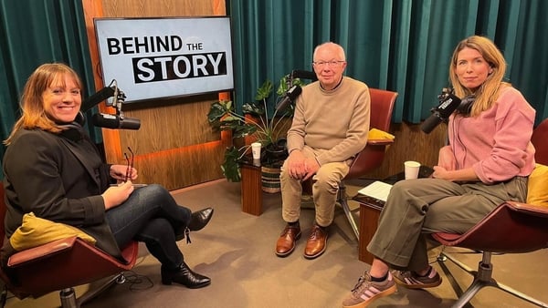 Retired architect David O’Connor (centre) speaks to Behind the Story about the future of Dublin City Council offices at Wood Quay
