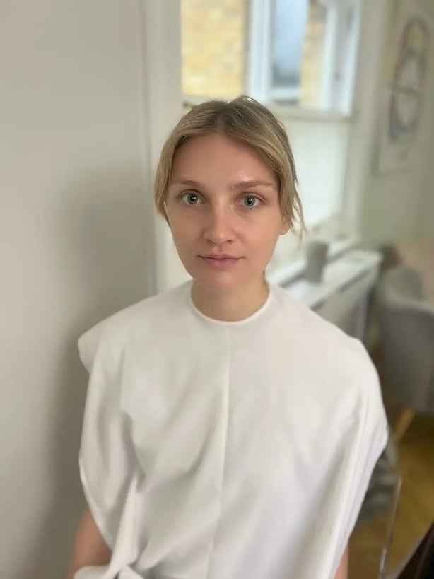 woman getting colour analysis