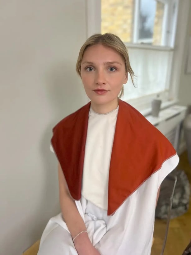 woman getting colour analysis