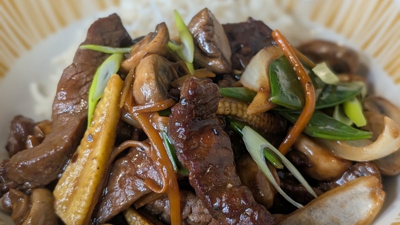 Wade Murphy's beef chop suey: Today