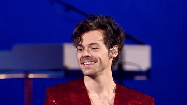 LONDON, ENGLAND - FEBRUARY 11: (EDITORIAL USE ONLY) Harry Styles performs on stage during The BRIT Awards 2023 at The O2 Arena on February 11, 2023 in London, England. (Photo by Dave J Hogan/Getty Images)