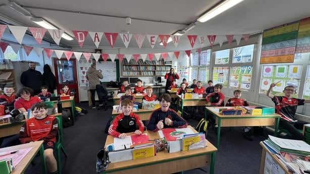 classroom in Daingean Uí Chúis