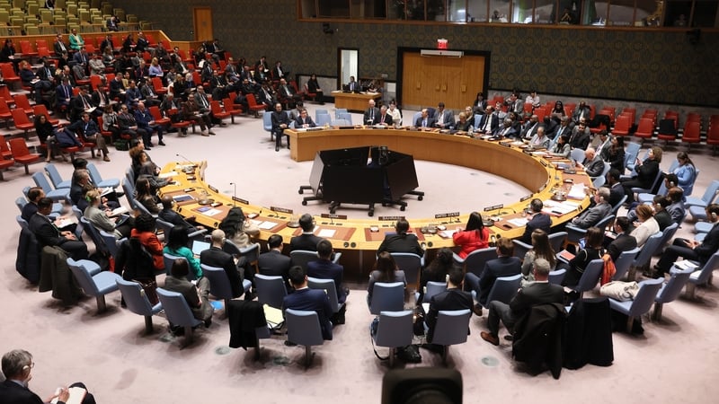 Members of the United Nations Security Council met to discuss the situation in Iran
