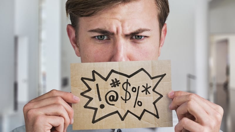 'When released at the right moment, swearing is the nervous system expressing itself, a primal and protective reflex that has endured through evolution.' Photo: Getty Images