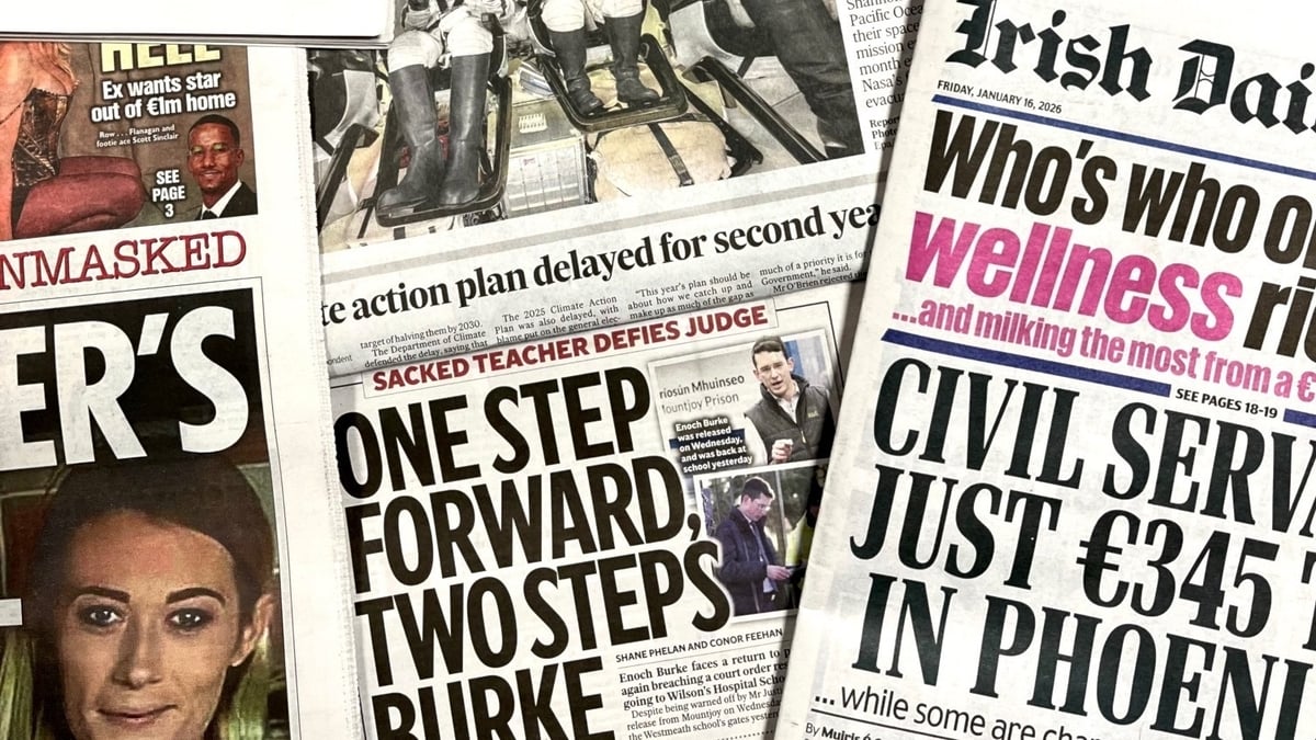 8.10am It Says In The Papers